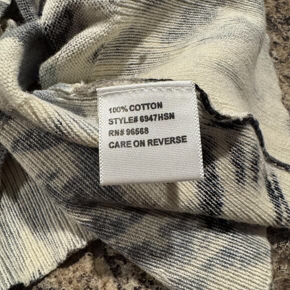 Charlotte Tarantola Sweater Animal Boho Safari Minimalist Casual Neutral Size 2X - Picture 4 of 6